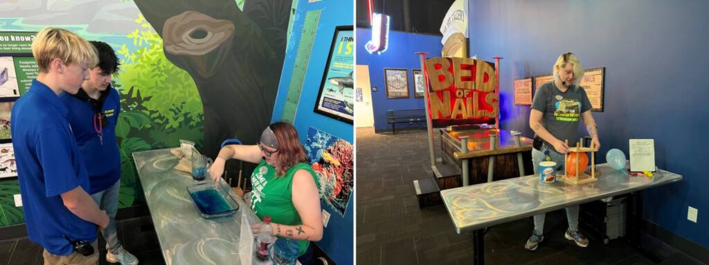 WonderWorks Branson National STEM Day Science Experiments