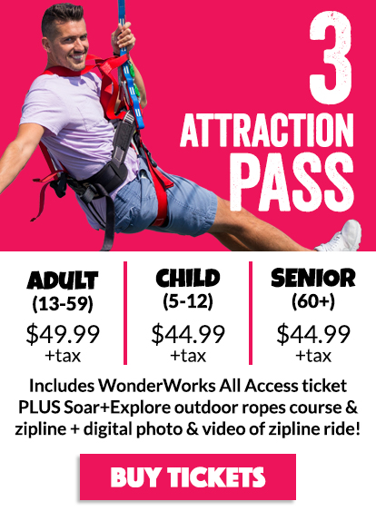 Myrtle Beach WonderWorks Ticket Prices