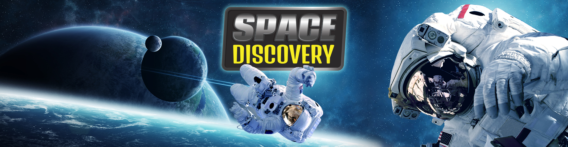 Space Discovery Web Graphic
