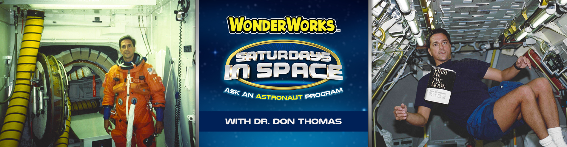 Saturdays In Space Web Slider