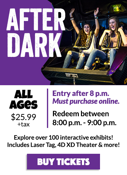 WonderWorks Orlando Tickets - After Dark