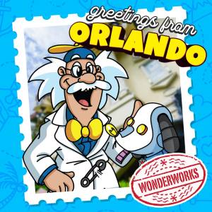 Greetings from Orlando, Orlando vacation postcard