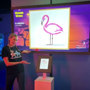 Magic Canvas AI WonderWorks Exhibit