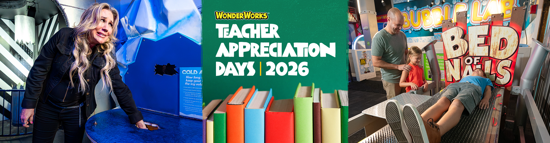 WonderWorks Orlando Teacher Appreciation Days Deal Slider Revolution