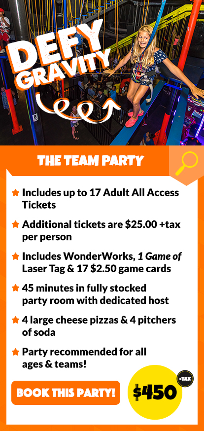 Pigeon Forge Birthday Parties Big Shot