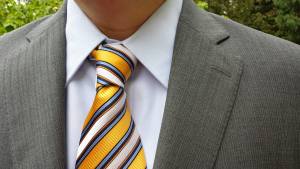 Man wearing tie